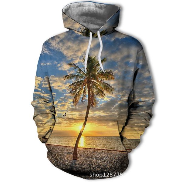 mens designer dress hawaii coconut tree 3d digital printing sweater, Black
mens designer dress hawaii coconut tree 3d digital printing sweater, Black