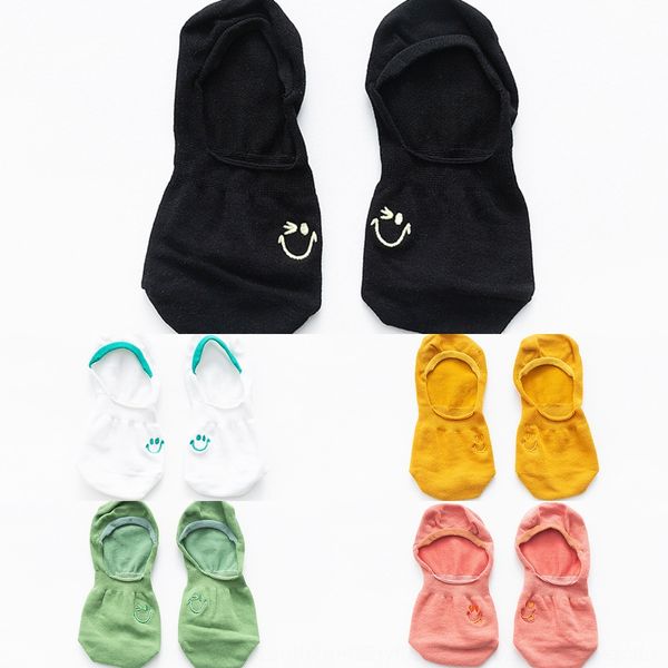 qzmpu summer female hidden cotton cotton boat personality solid color embroidery smiling face female boat socks silicone anti-skid shallow i, Pink;yellow
qzmpu summer female hidden cotton cotton boat personality solid color embroidery smiling face female boat socks silicone anti-skid shallow i, Pink;yellow