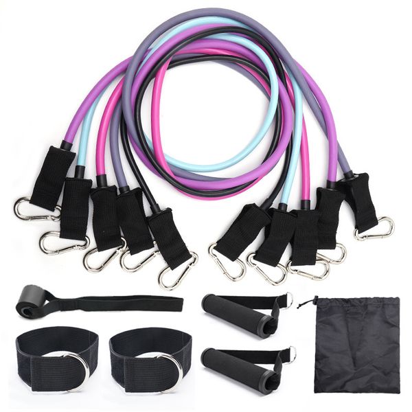 resistance band set 11pcs exercise training tube bands with handles door anchor ankle straps up to 100 lbs for home gym workout
resistance band set 11pcs exercise training tube bands with handles door anchor ankle straps up to 100 lbs for home gym workout