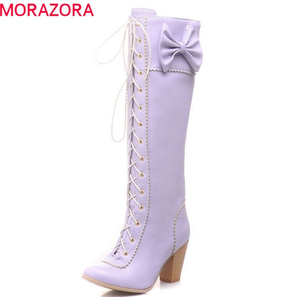 morazora 2018 большого размера 34-48 колена высоких сапог женщины круглого носок молния зашнуровать осенние зимние ботинки удобной высоких к, Black
morazora 2018 большого размера 34-48 колена высоких сапог женщины круглого носок молния зашнуровать осенние зимние ботинки удобной высоких к, Black