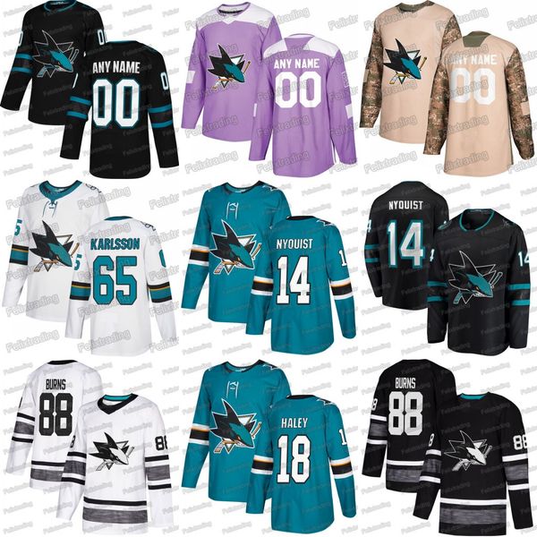 14 Gustav Nyquist San Jose Sharks Erik Karlsson Timo Meier Micheal Haley Evander Kane Brent Burns Joe Pavelski Martin Jones Hertl Jersey
14 Gustav Nyquist San Jose Sharks Erik Karlsson Timo Meier Micheal Haley Evander Kane Brent Burns Joe Pavelski Martin Jones Hertl Jersey