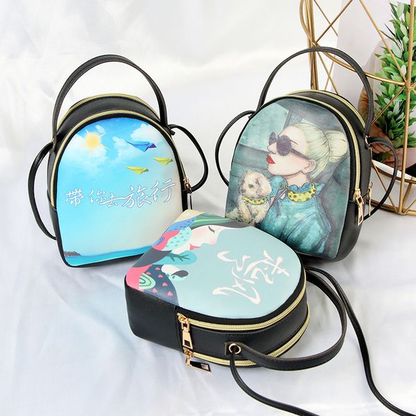 the wind has risen, the portable shoulder bag, female bag, personalized printed mobile phone mini bag
the wind has risen, the portable shoulder bag, female bag, personalized printed mobile phone mini bag