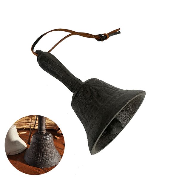 1pc christmas home decoration cast iron dinner bell hand bell vintage hanging door for restaurant bar(black) as shown
1pc christmas home decoration cast iron dinner bell hand bell vintage hanging door for restaurant bar(black) as shown