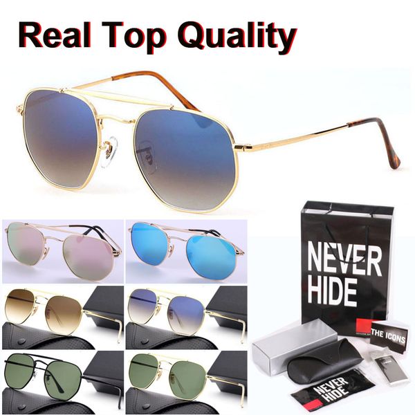 new arrival brand sunglasses for men women mirror glass lens fashion sports sun glasses with original box, packages, accessories, everything, White;black
new arrival brand sunglasses for men women mirror glass lens fashion sports sun glasses with original box, packages, accessories, everything, White;black