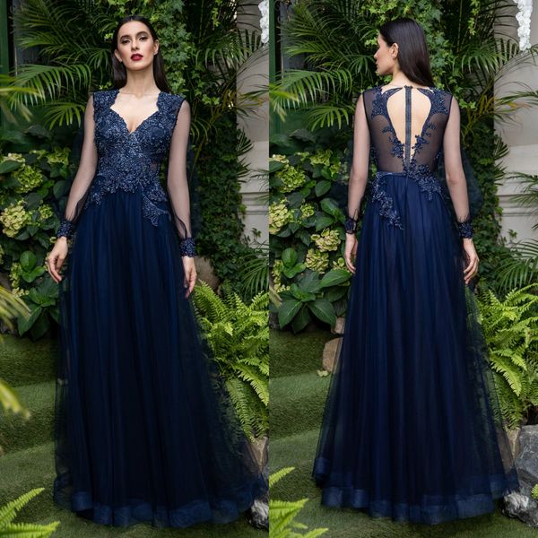 2020 fashion evening dresses v neck long sleeves lace appliques beads sequins prom gowns custom made sweep train special occasion dress, Black;red
2020 fashion evening dresses v neck long sleeves lace appliques beads sequins prom gowns custom made sweep train special occasion dress, Black;red