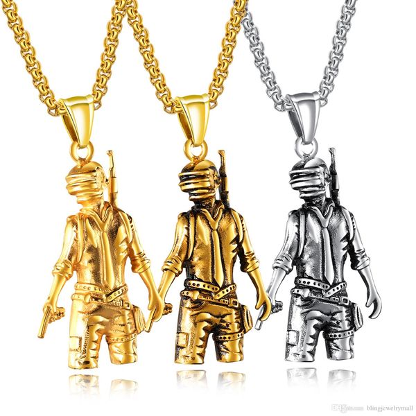 men figure statement necklaces & pendants punk silver gold stainless steel necklace chain fashion trendy jewelry gift gx1381
men figure statement necklaces & pendants punk silver gold stainless steel necklace chain fashion trendy jewelry gift gx1381