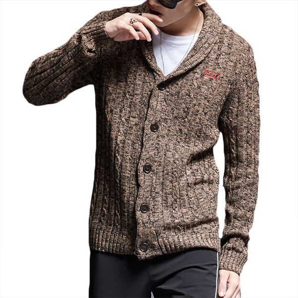 new sweater men autumn winter cotton thick male cardigan single breasted hi mai clothing outwear knitting sweter -3xl, White;black
new sweater men autumn winter cotton thick male cardigan single breasted hi mai clothing outwear knitting sweter -3xl, White;black