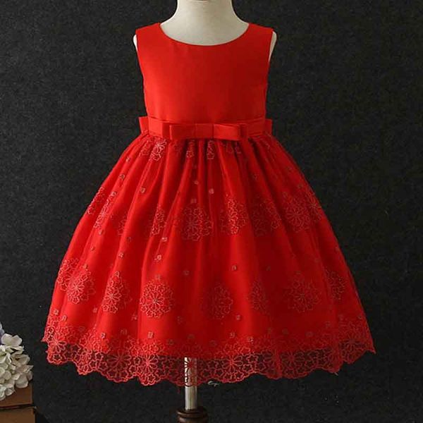 vestido baby flower girl lace embroidered dress child girl princess special occasion spring summer evening dress christmas, Red;yellow
vestido baby flower girl lace embroidered dress child girl princess special occasion spring summer evening dress christmas, Red;yellow