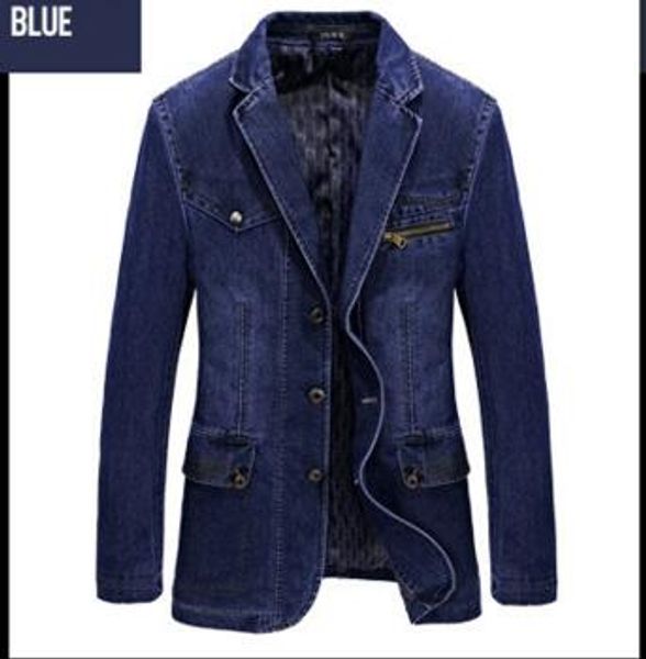 men jeans blazers jacket suits for men casual cowboy denim blazer men cotton fashion slim fit -3xl, Black;brown
men jeans blazers jacket suits for men casual cowboy denim blazer men cotton fashion slim fit -3xl, Black;brown