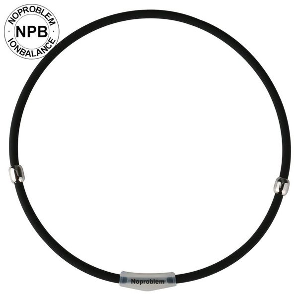 noproblem 046 far infrared bio health power choker sport benifits magnetic ion silicone waterproof necklace, Silver
noproblem 046 far infrared bio health power choker sport benifits magnetic ion silicone waterproof necklace, Silver