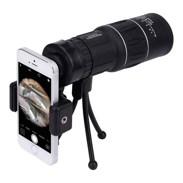 16x52 dual focus monocular telescope, waterproof spotting scopes, hd wide view, with tripod/universal cell phone adapters for
16x52 dual focus monocular telescope, waterproof spotting scopes, hd wide view, with tripod/universal cell phone adapters for