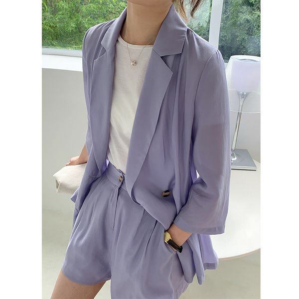 two-piece shorts suit female 2020 summer new korean drape wind lazy little red suits fashion network, White
two-piece shorts suit female 2020 summer new korean drape wind lazy little red suits fashion network, White