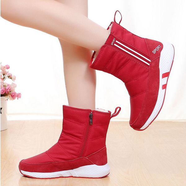 new 2019 women winter boots platform ankle boots non-slip waterproof snow boots women winter shoes for -40 degrees, Black
new 2019 women winter boots platform ankle boots non-slip waterproof snow boots women winter shoes for -40 degrees, Black