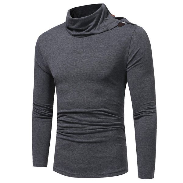 solid color mens designer tshirts with buttons long sleeve o neck mens with bottons casual mens clothing, White;black
solid color mens designer tshirts with buttons long sleeve o neck mens with bottons casual mens clothing, White;black