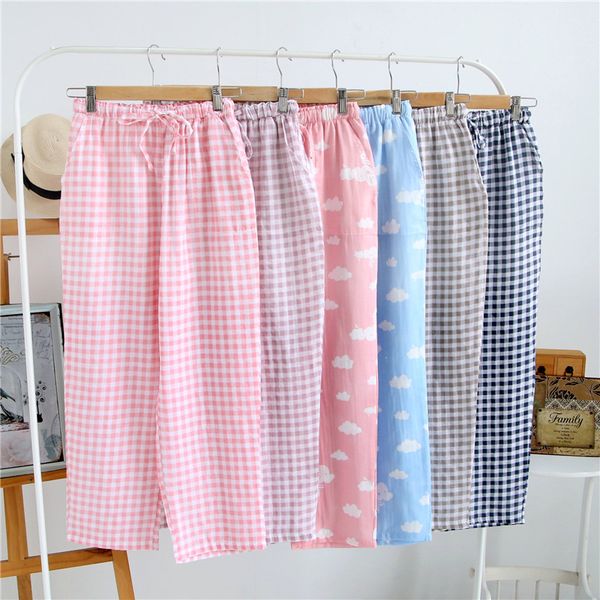 summer ladies pajamas knitted cotton pants men's women plaid trousers loose casual sleep bottoms sleepwear pants pijamas pyjama, Black;red
summer ladies pajamas knitted cotton pants men's women plaid trousers loose casual sleep bottoms sleepwear pants pijamas pyjama, Black;red