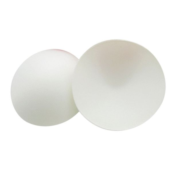 1 pair practical summer breast bra bikini inserts chest pad women swimsuit padding inserts sponge foam bra pads chest cups, White