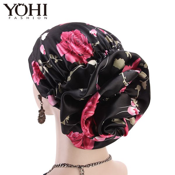 new fashion silky flower turban women satin chemotherapy cap muslim turbante party hijab headwear hair accessories for women
new fashion silky flower turban women satin chemotherapy cap muslim turbante party hijab headwear hair accessories for women