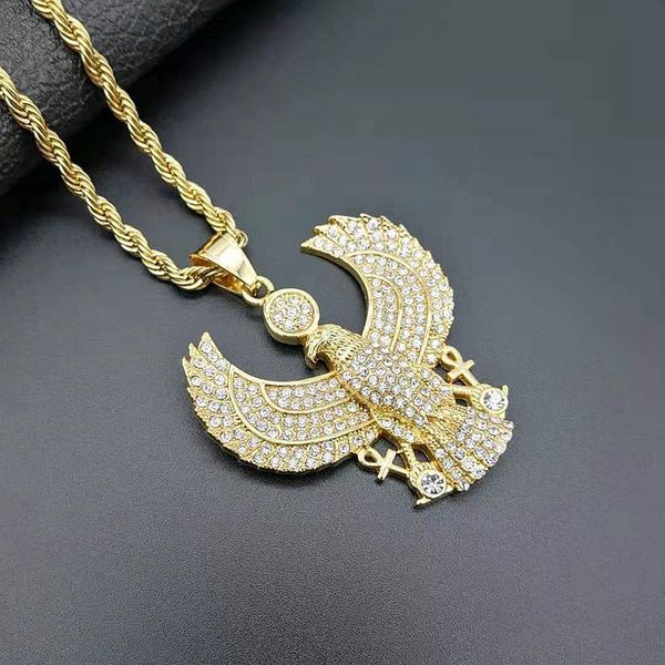mens personalized large vintage cool with rhinestone ancient egypt egyptian horus eagle pendant necklace fashion hip hop, Silver
mens personalized large vintage cool with rhinestone ancient egypt egyptian horus eagle pendant necklace fashion hip hop, Silver