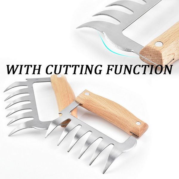 newbarbecue вилка мясо когти вытащил chicken shredder свинина handler из нержавеющей стали резьба вилы wood handle
newbarbecue вилка мясо когти вытащил chicken shredder свинина handler из нержавеющей стали резьба вилы wood handle