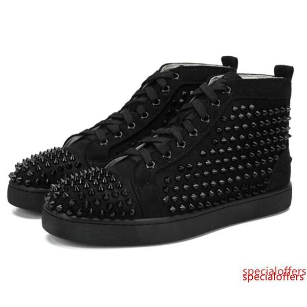 designer fashion luxury red bottom studded spikes flats shoes for men women glitter party lovers genuine leather casual sneakers 36-47, Black
designer fashion luxury red bottom studded spikes flats shoes for men women glitter party lovers genuine leather casual sneakers 36-47, Black