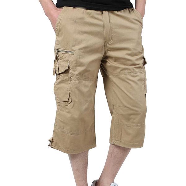 men shorts cotton 2019 new style multi-pocket mens shorts overalls fashion brand clothing comfortable trouser c0520, White;black
men shorts cotton 2019 new style multi-pocket mens shorts overalls fashion brand clothing comfortable trouser c0520, White;black
