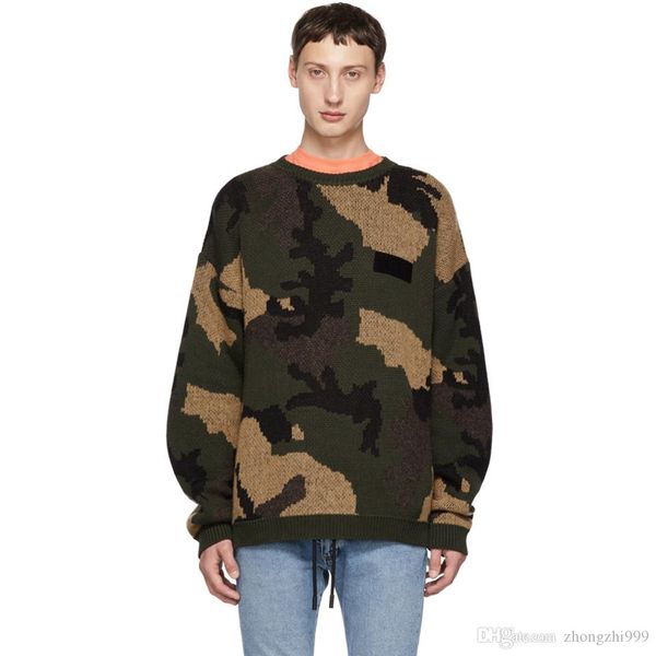 mens designer pullover fashion green camouflage printed knit sweater loose breathable casual comfort round round neck shirt, Black
mens designer pullover fashion green camouflage printed knit sweater loose breathable casual comfort round round neck shirt, Black