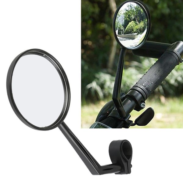 

universal motorbike 3" round 7/8" handlebar end mirrors rear view side long handle mirror motorcycle accessories auto parts