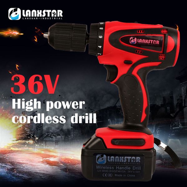 36v lithium battery electric screwdriver precision drill bit rechargeable cordless drill torque household power tools
36v lithium battery electric screwdriver precision drill bit rechargeable cordless drill torque household power tools