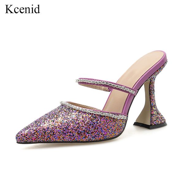 kcenid 2020 new women pumps glitter rhinestone crystal mules bling pointed toe high heels wedding shoes bride yellow heels shoes, Black
kcenid 2020 new women pumps glitter rhinestone crystal mules bling pointed toe high heels wedding shoes bride yellow heels shoes, Black