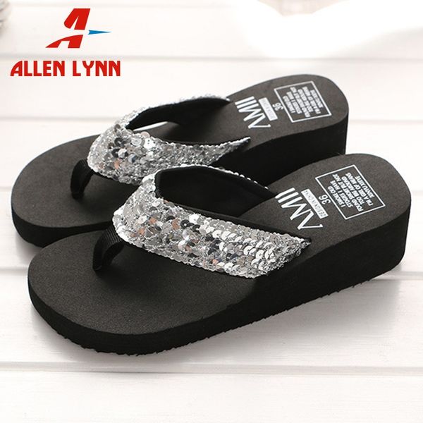 allenlynn dropship lady fashion bling glitters flip-flips comfort summer platform slippers casual wedges shoes woman, Black
allenlynn dropship lady fashion bling glitters flip-flips comfort summer platform slippers casual wedges shoes woman, Black