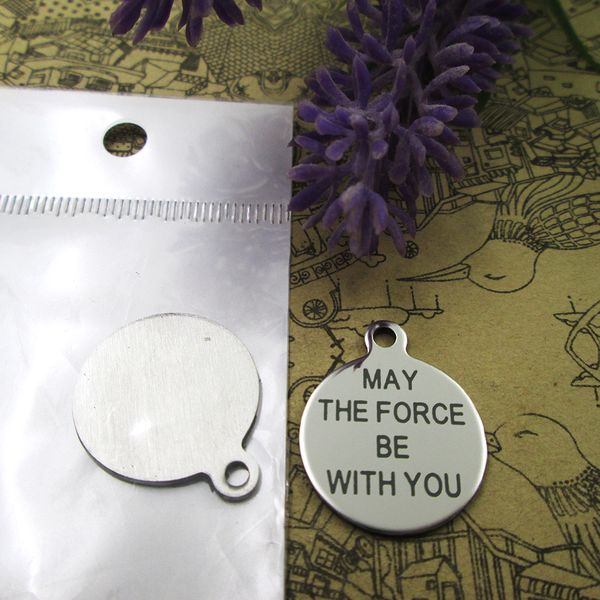 40pcs--"may the force be with you"stainless steel charms more style for choosing diy charms pendants for necklace, Bronze;silver
40pcs--"may the force be with you"stainless steel charms more style for choosing diy charms pendants for necklace, Bronze;silver