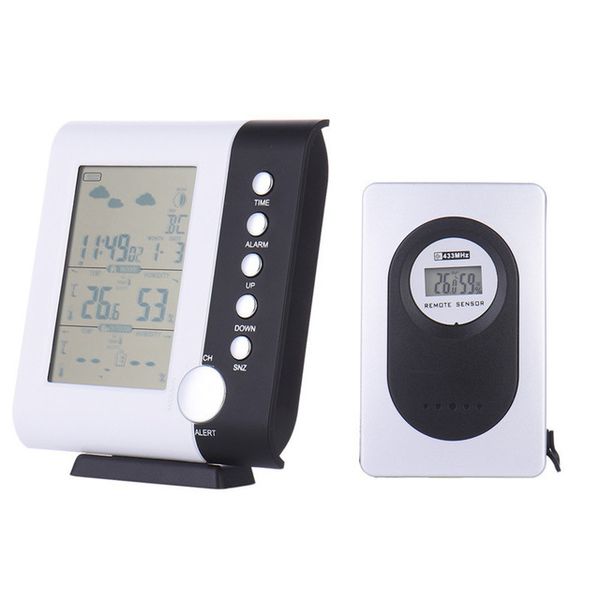 wireless lcd digital thermometer hygrometer indoor outdoor humidity monitor 433mhz weather station alarm clock barometer household
wireless lcd digital thermometer hygrometer indoor outdoor humidity monitor 433mhz weather station alarm clock barometer household