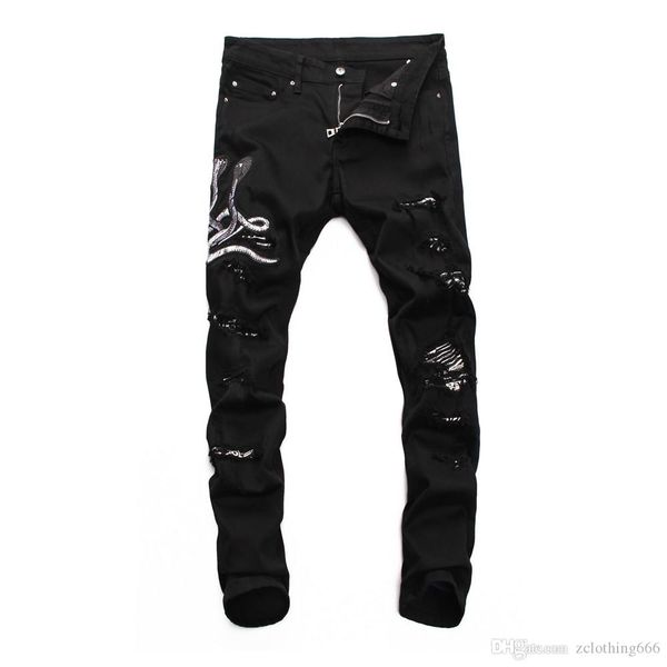 2020 jeans mens brand designer men denim jeans embroidery pants fashion clothes luxury jeans de marque pour hommes mens joggers, Blue
2020 jeans mens brand designer men denim jeans embroidery pants fashion clothes luxury jeans de marque pour hommes mens joggers, Blue