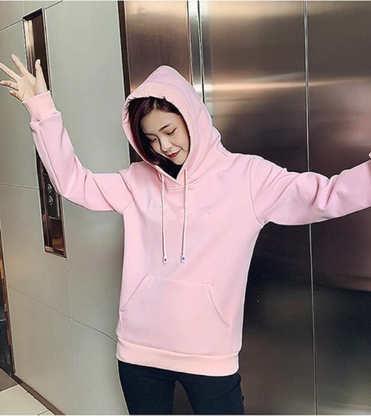 2019 new fc2203 winter korean fashion letter printing harajuku women's fleece hoodie casual loose embroidery plus velvet pullover swea, Black
2019 new fc2203 winter korean fashion letter printing harajuku women's fleece hoodie casual loose embroidery plus velvet pullover swea, Black