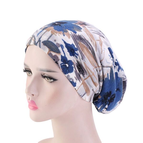 flower printed muslim turban sleeping cap for lady bonnet night head satin cover hair loss cotton cap with elastic, Black
flower printed muslim turban sleeping cap for lady bonnet night head satin cover hair loss cotton cap with elastic, Black
