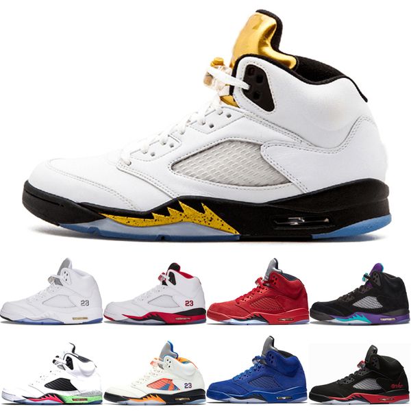 new fashion 5 5s men basketball shoes olympic metallic gold black grape red suede white cement men sports sneakers trainers us 7-13
new fashion 5 5s men basketball shoes olympic metallic gold black grape red suede white cement men sports sneakers trainers us 7-13