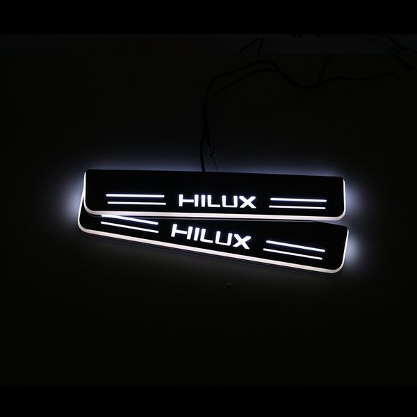 for hilux vigo revo 2012 - 2019 acrylic moving led welcome pedal car scuff plate pedal door sill pathway light
for hilux vigo revo 2012 - 2019 acrylic moving led welcome pedal car scuff plate pedal door sill pathway light