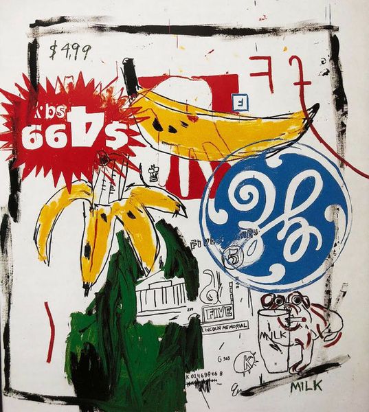 jean michel basquiat "bananas" 1984 w/ warhol home decor handcrafts /hd print oil painting on canvas wall art canvas pictures 2003
jean michel basquiat "bananas" 1984 w/ warhol home decor handcrafts /hd print oil painting on canvas wall art canvas pictures 2003