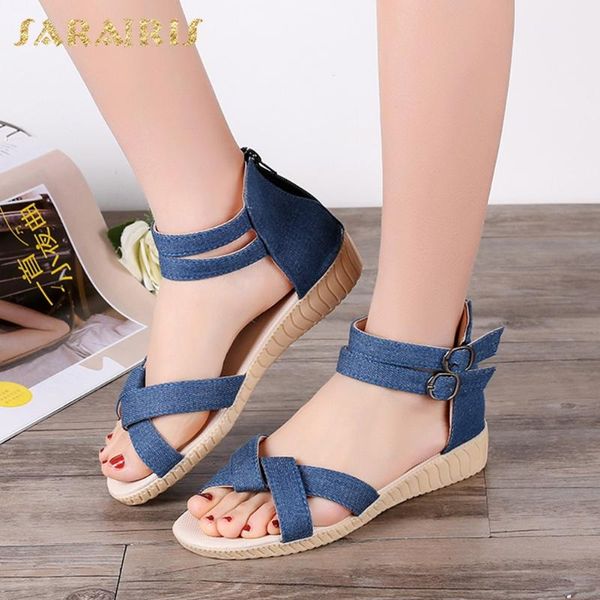 sarairis fashion new denim buckle strap summer sandals woman shoes wholesale shallow leisure concise shoes women sandals, Black
sarairis fashion new denim buckle strap summer sandals woman shoes wholesale shallow leisure concise shoes women sandals, Black