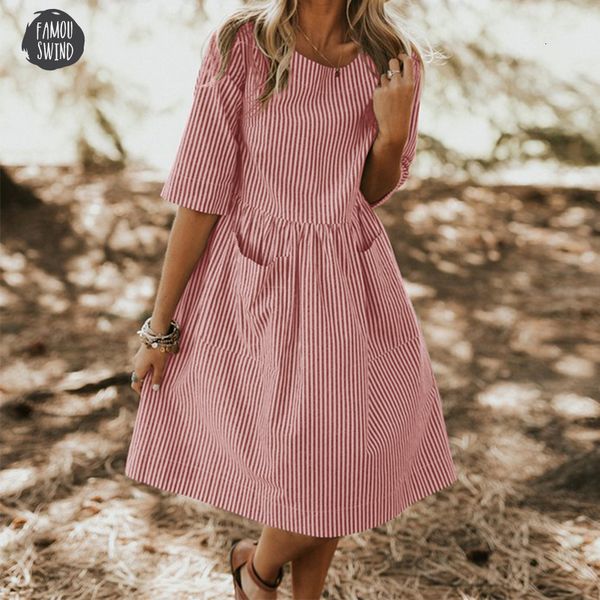 size dress half 2019 summer women elegant o neck sleeve loose casual striped pockets baggy beach vestido robe, Black;gray
size dress half 2019 summer women elegant o neck sleeve loose casual striped pockets baggy beach vestido robe, Black;gray