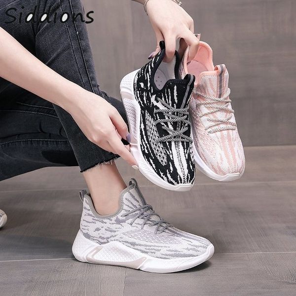 women casual shoes fashion breathable walking mesh flat shoes woman white sneakers female 2020 tenis feminino gym sport, Black
women casual shoes fashion breathable walking mesh flat shoes woman white sneakers female 2020 tenis feminino gym sport, Black