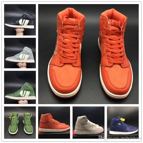 Newest Basketball Shoe 1s Silk Orange Pink Grey Black Green Blue Upper Leather Women Mens Fashion 2019 Sport Sneaker
Newest Basketball Shoe 1s Silk Orange Pink Grey Black Green Blue Upper Leather Women Mens Fashion 2019 Sport Sneaker