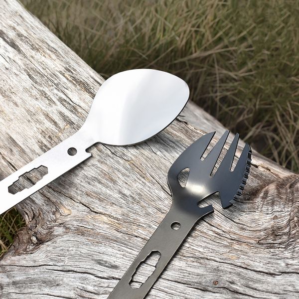 multifunctional stainless steel edc spork fork durable spoon bottle opener for outdoor picnic survival camping edc tool
multifunctional stainless steel edc spork fork durable spoon bottle opener for outdoor picnic survival camping edc tool