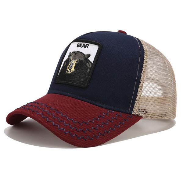 cross border hats men and women summer mesh hats american british wind animal rooster baseball caps street style personality cap, Blue;gray
cross border hats men and women summer mesh hats american british wind animal rooster baseball caps street style personality cap, Blue;gray