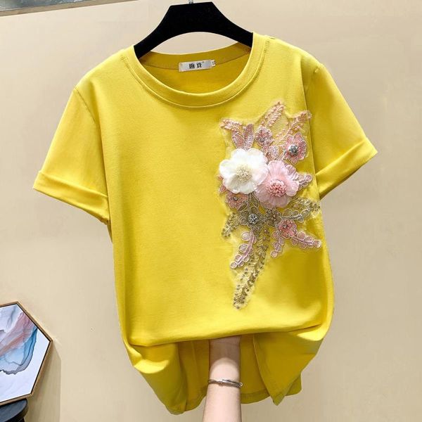 2020 летние женщины с короткими рукавами вышивка цветочные футболки tee girls pullover повседневные топы тройники a2933, White
2020 летние женщины с короткими рукавами вышивка цветочные футболки tee girls pullover повседневные топы тройники a2933, White