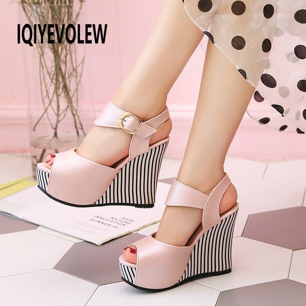 wedge platform sandals women ankle buckle strap high heels peep toe summer leather shoes casual party fashion pumps white black
wedge platform sandals women ankle buckle strap high heels peep toe summer leather shoes casual party fashion pumps white black