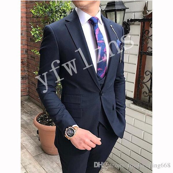 one button groomsmen peak lapel wedding groom tuxedos men suits wedding/prom/dinner man blazer(jacket+tie+vest+pants) 1272, Black;gray
one button groomsmen peak lapel wedding groom tuxedos men suits wedding/prom/dinner man blazer(jacket+tie+vest+pants) 1272, Black;gray