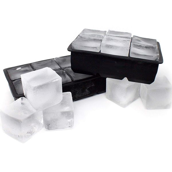 large cube silicone ice tray, giant 2 inch ice cubes keep your drink cooled for hours
large cube silicone ice tray, giant 2 inch ice cubes keep your drink cooled for hours