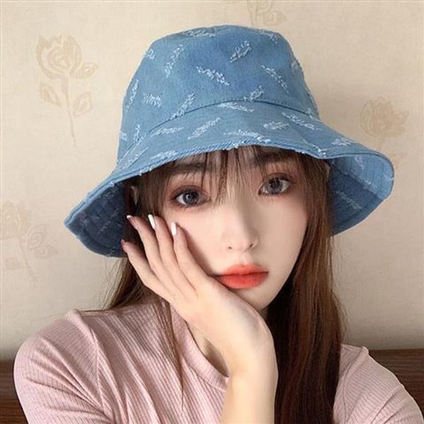 new fashion casual collapsible denim bucket hat for women jean solid sun protection jean funny cotton cap, Blue;gray
new fashion casual collapsible denim bucket hat for women jean solid sun protection jean funny cotton cap, Blue;gray