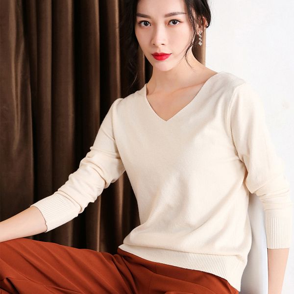 soft v-neck sweaters and pullovers for women cashmere warm long sleeve spring autumn fluffy blouse female brand jumper, White;black
soft v-neck sweaters and pullovers for women cashmere warm long sleeve spring autumn fluffy blouse female brand jumper, White;black